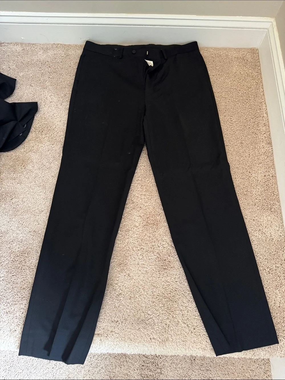 Kenneth Cole Black Two-Button Men's Blazer